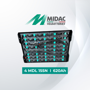 Ắc quy điện Midac model 4MDL155N