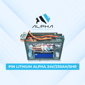 PIN LITHIUM ALPHA 24V/230AH/5HR