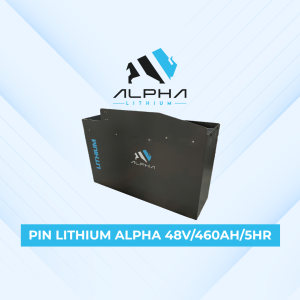 PIN LITHIUM ALPHA 48V/460AH CHO XE NÂNG REACH TRUCK BT